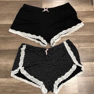 ❤️2 pair Pajama shorts❤️